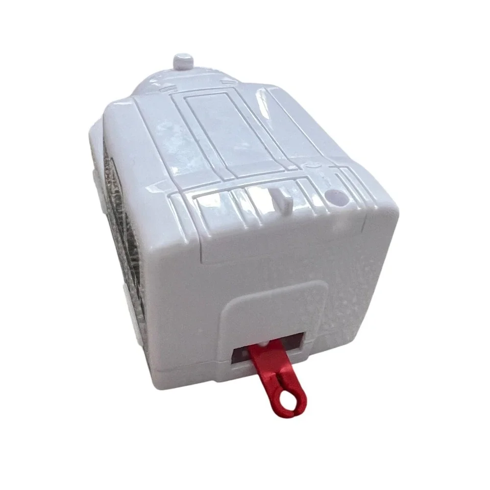 White‎ Bullet Sushi Train Engine Battery Powered With Red Hook Replacement Part